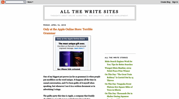 allthewritesites.blogspot.com