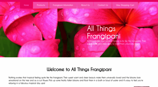 allthingsfrangipani.com