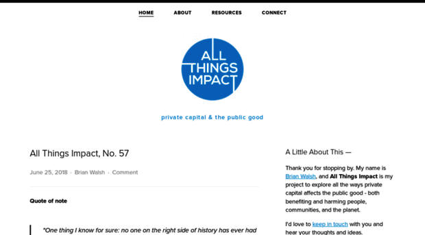 allthingsimpact.com