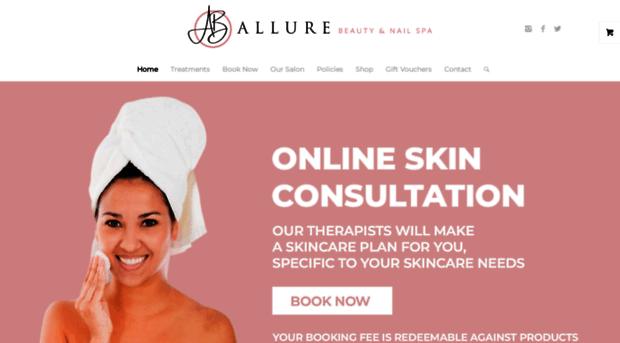 allurebeautyandspa.com