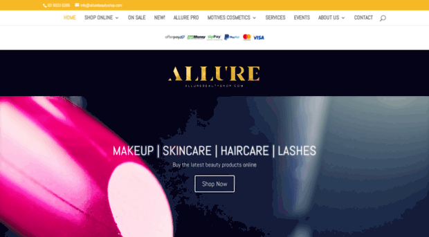 allurebeautyshop.com