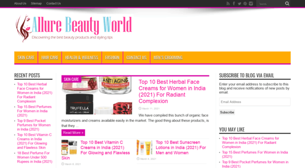 allurebeautyworld.com