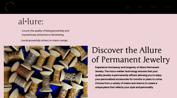 allurepermanentjewelry.com