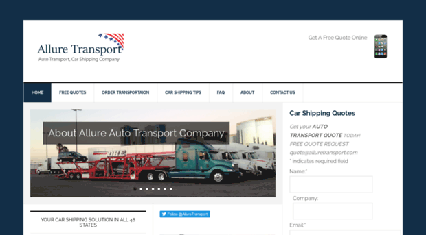 alluretransport.com