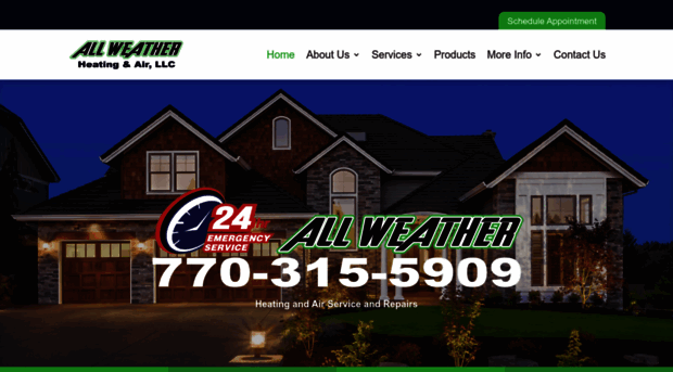 allweatherheatingandair.com