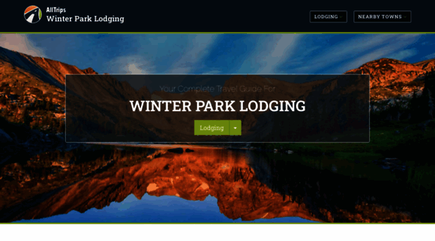 allwinterparklodging.com