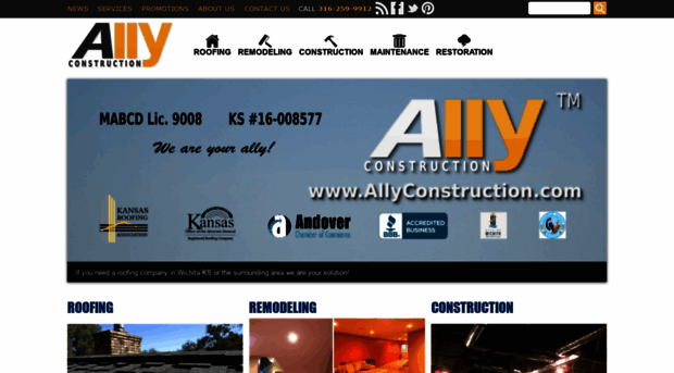 allyconstruction.com