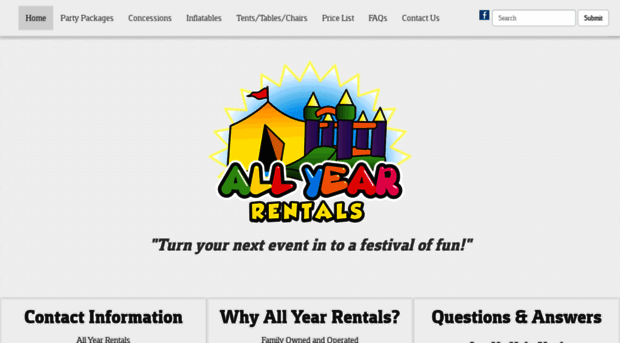 allyearrentals.com