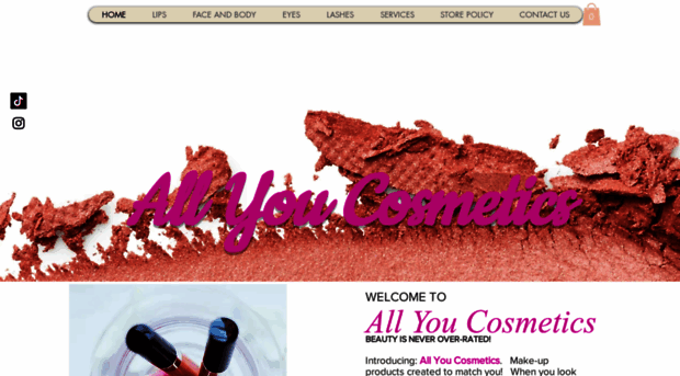 allyoucosmetics.com