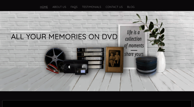 allyourmemoriesondvd.com