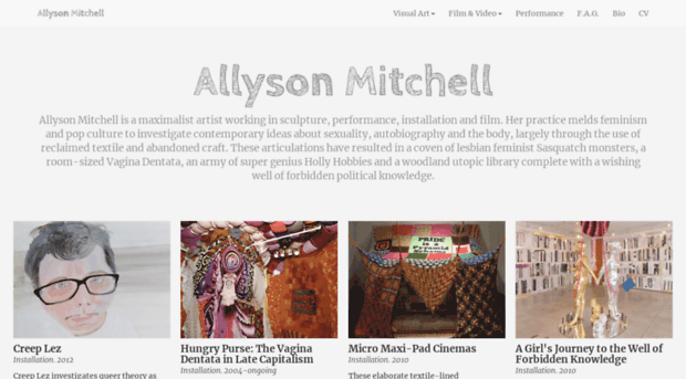 allysonmitchell.com