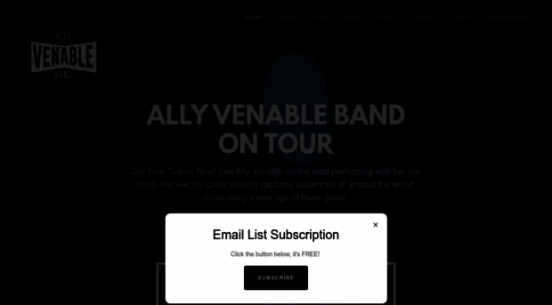 allyvenableband.com