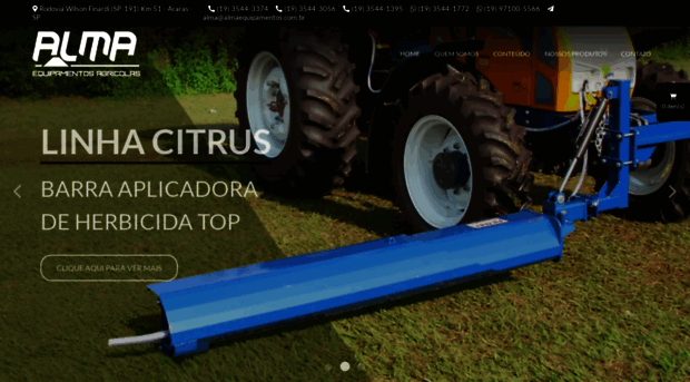 almaequipamentos.com.br