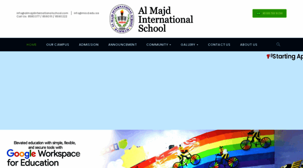 almajdinternationalschool.com