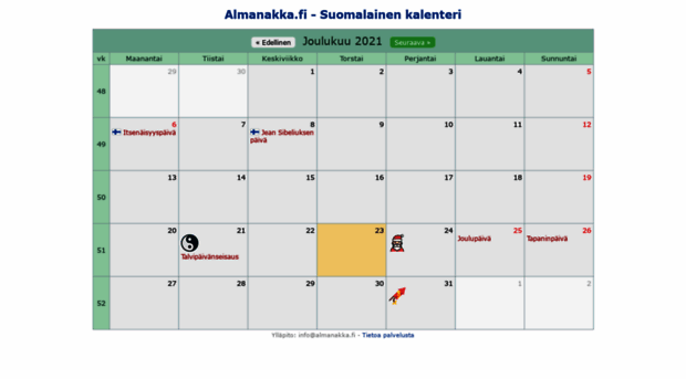 almanakka.fi