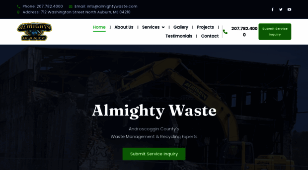 almightywaste.com