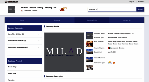 almilad.stonecontact.com