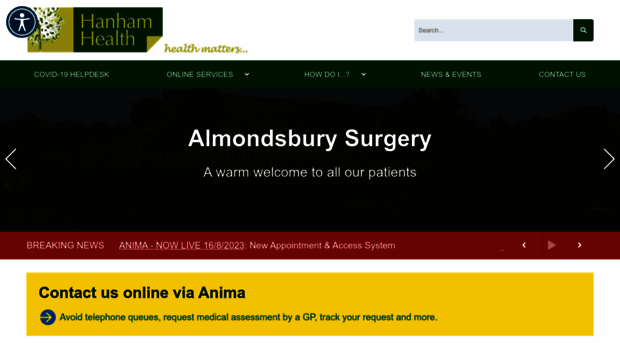 almondsburysurgery.nhs.uk