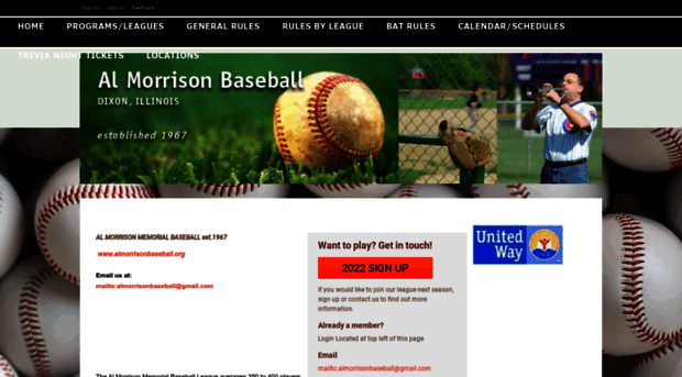 almorrisonbaseball.org