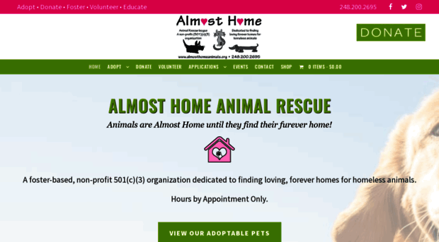 almosthomeanimals.org