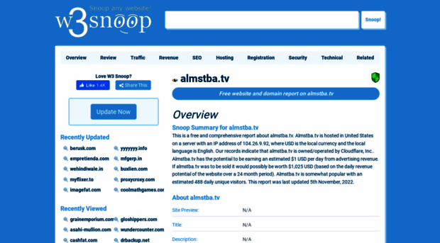 almstba.tv.w3snoop.com