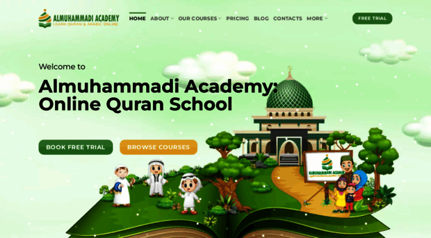 almuhammadiacademy.com