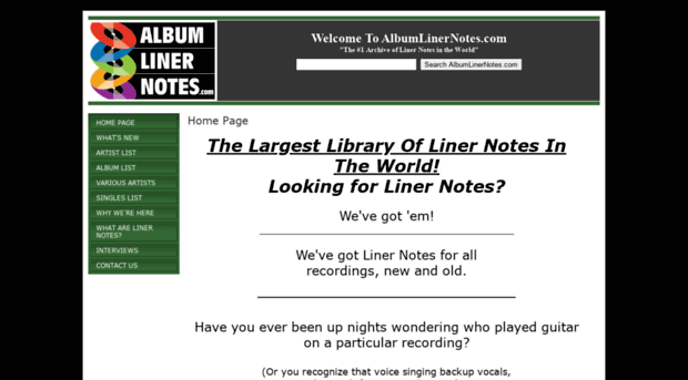 aln2.albumlinernotes.com