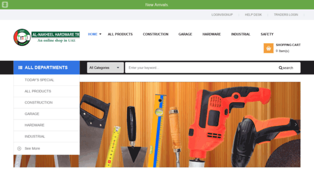 alnakheelhardware.com