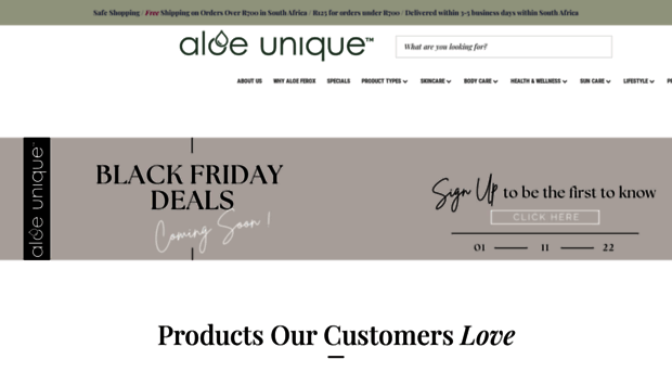 aloeunique.co.za