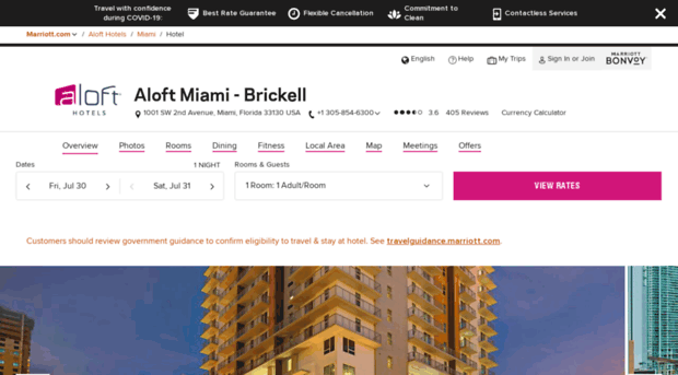 aloftmiamibrickell.com