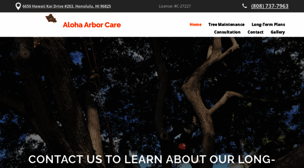 alohaarborcare.com