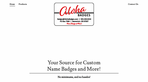 alohabadges.com