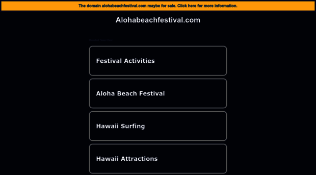 alohabeachfestival.com