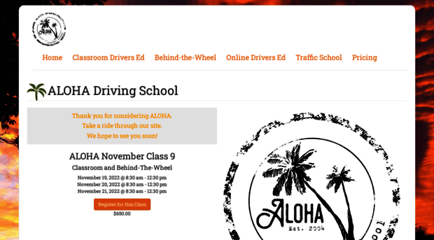 alohadrivingschool.com