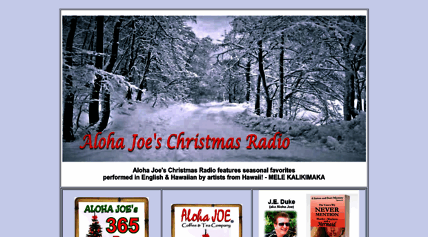 alohajoechristmas.com