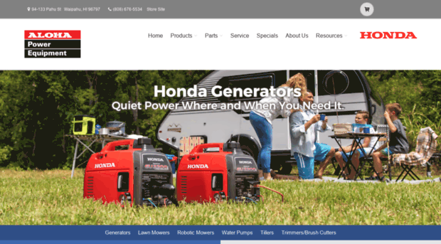 alohapowerequipmentwaipahu.powerdealer.honda.com