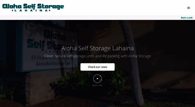 alohaselfstoragemaui.com