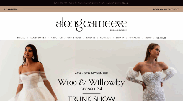 alongcameeve.com