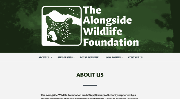 alongsidewildlifefoundation.org