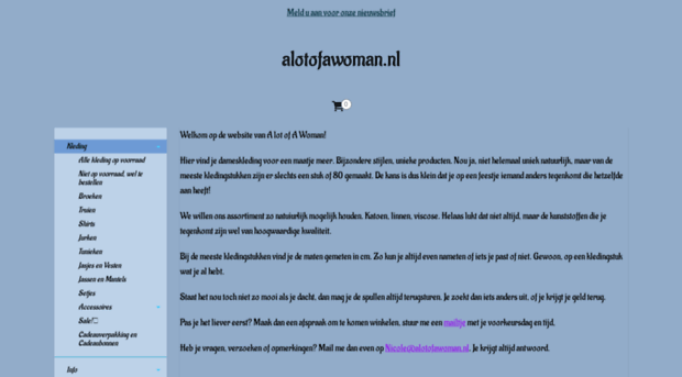 alotofawoman.nl