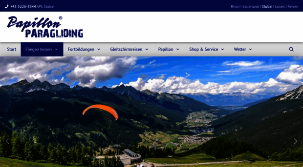 alpen-paragliding-center-stubai.de