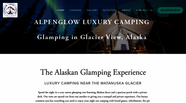alpenglowluxurycamping.com