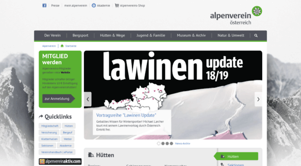 alpenverein.com