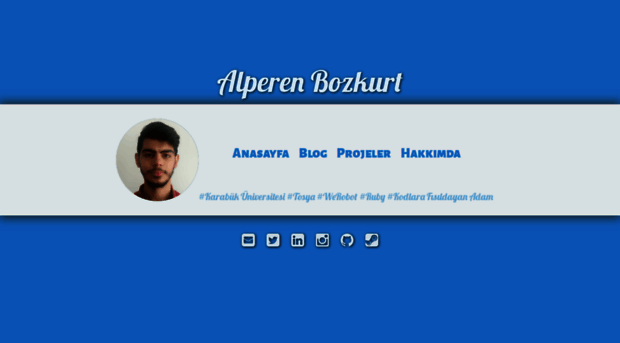 alperenbozkurt.net