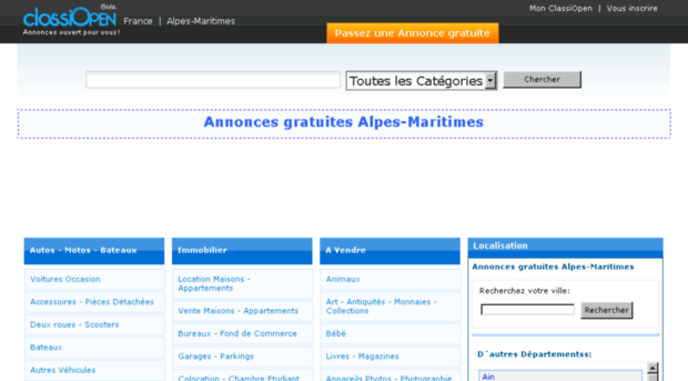 alpes-maritimes.classiopen.fr