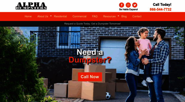alpha-dumpsters.com