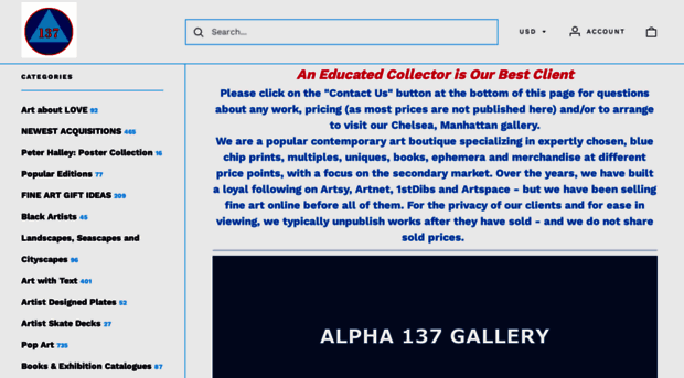 alpha137gallery.com