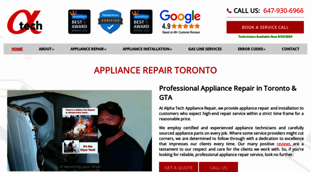 alphaappliancerepair.ca