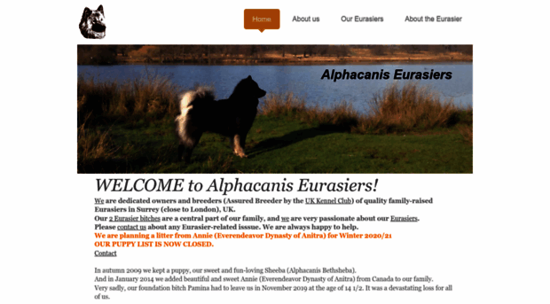 alphacaniseurasiers.co.uk