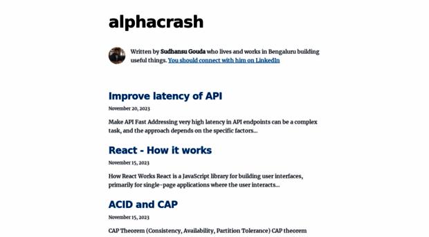 alphacrash.com